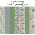 6" Peel (7) - Leo & Savannah - Green