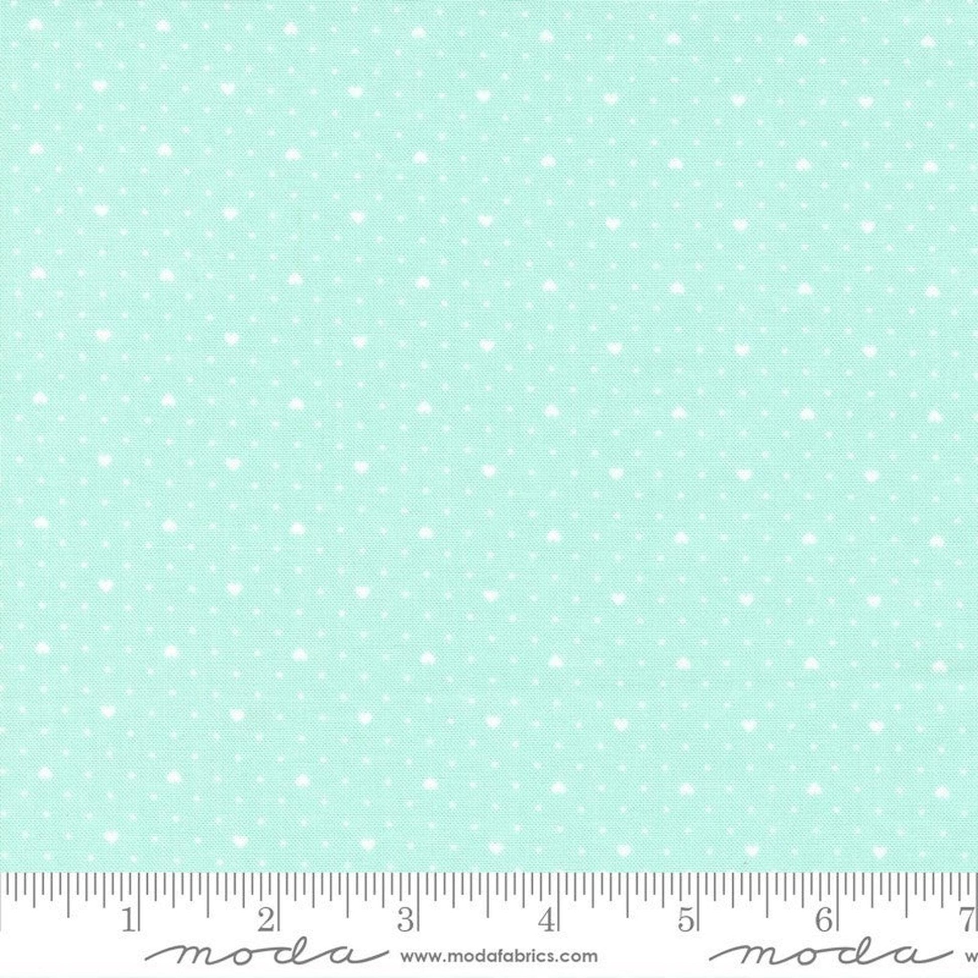 Lighthearted by Camille Roskelley Heart Dot Aqua