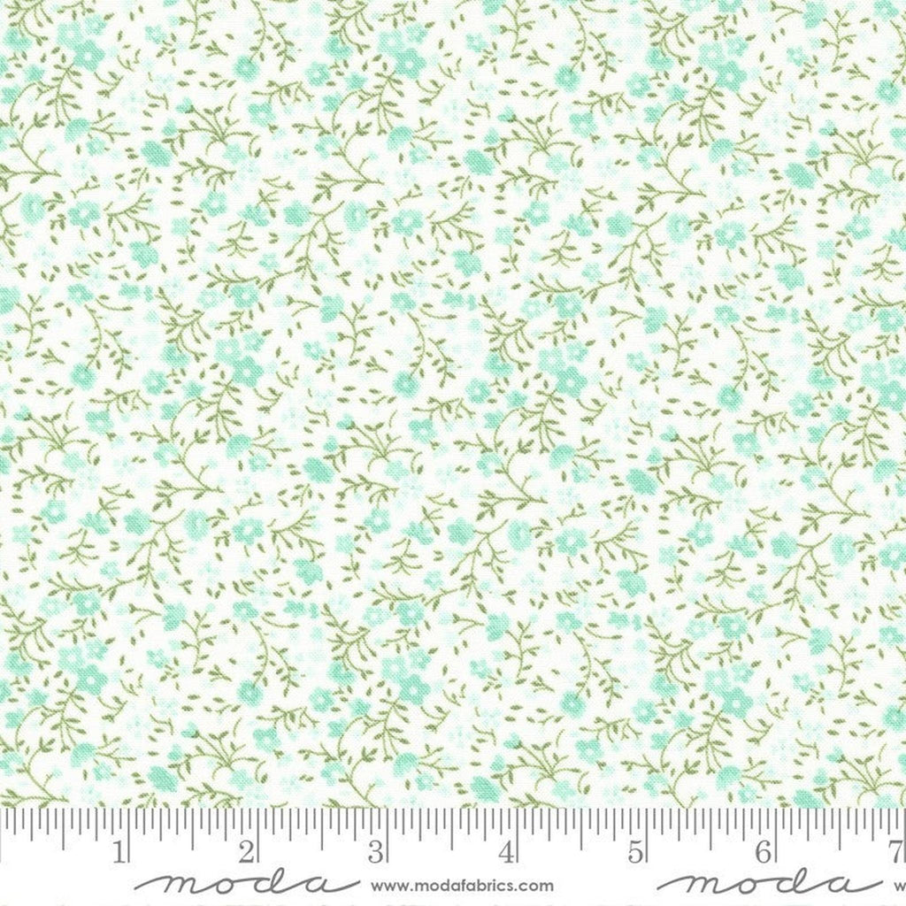 Lighthearted by Camille Roskelley Meadow Cream Aqua