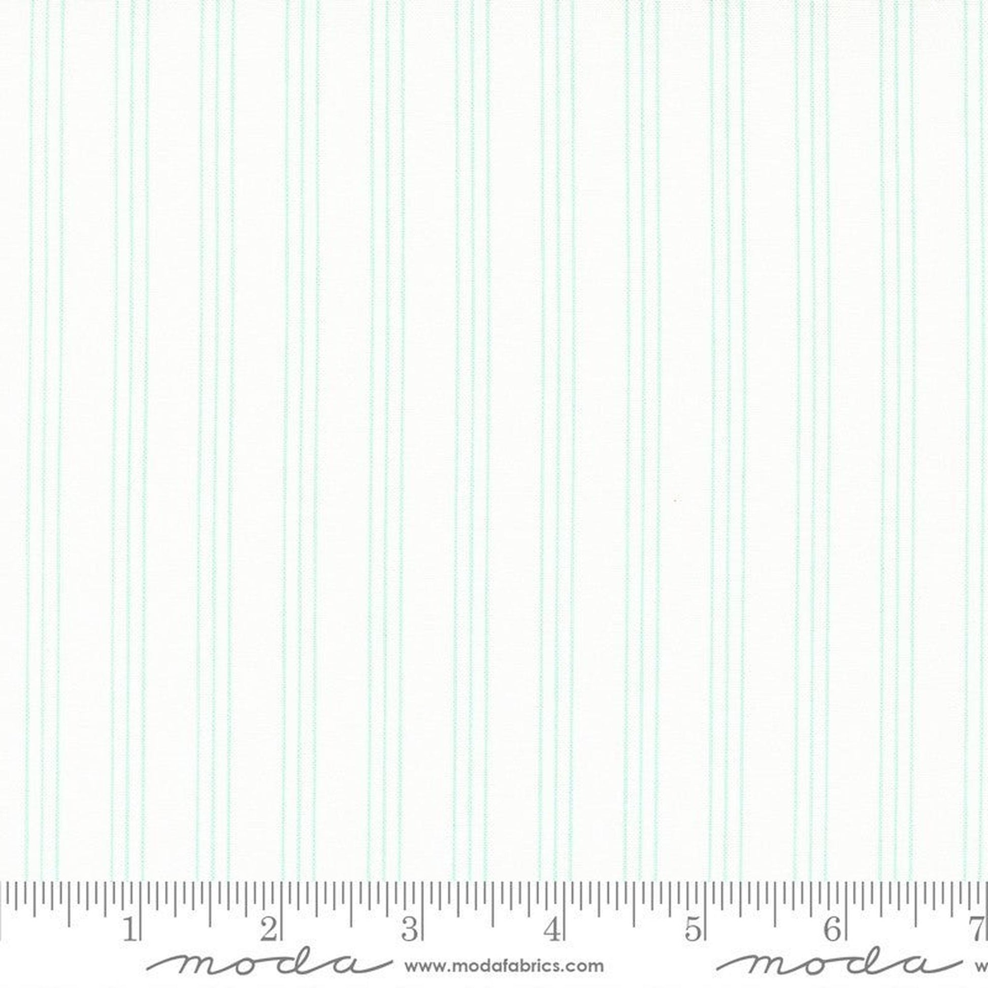 Lighthearted by Camille Roskelley Stripe Cream Aqua