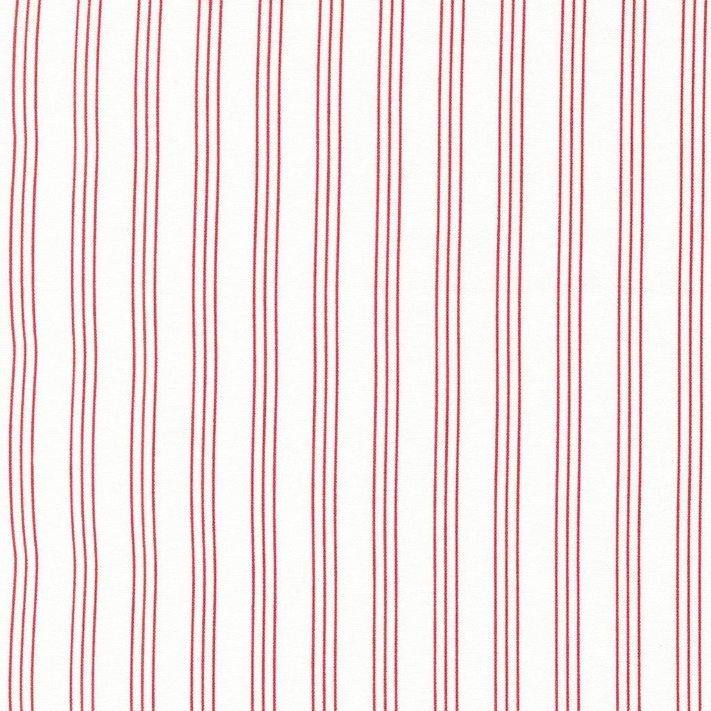 Lighthearted by Camille Roskelley Stripe Cream Red
