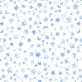 Lil Wizards - Moon & Stars - Blue