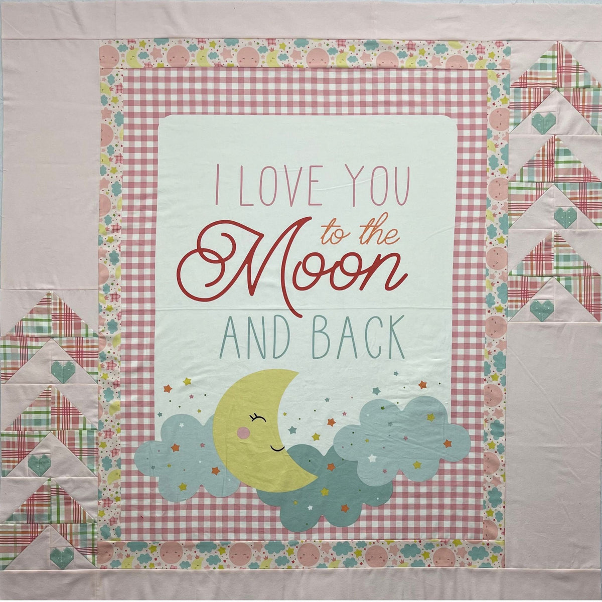 Love you to the Moon Panel Quilt Kit - 51 1/2" x 51 1/2"