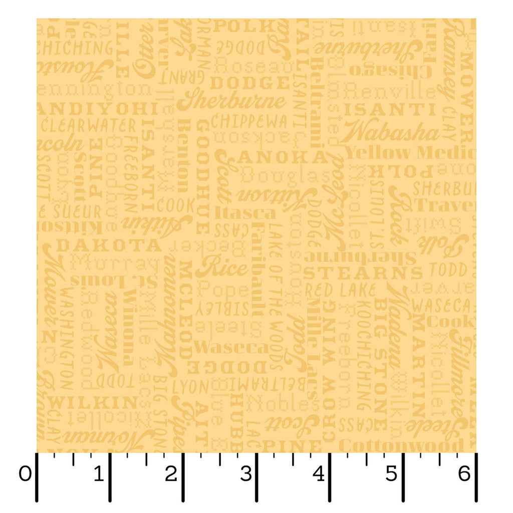 Home Sweet Harvest - Counties Yellow