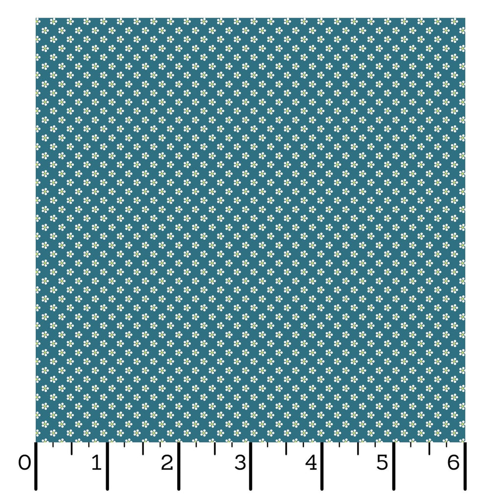 Home Sweet Harvest - Flowers Teal