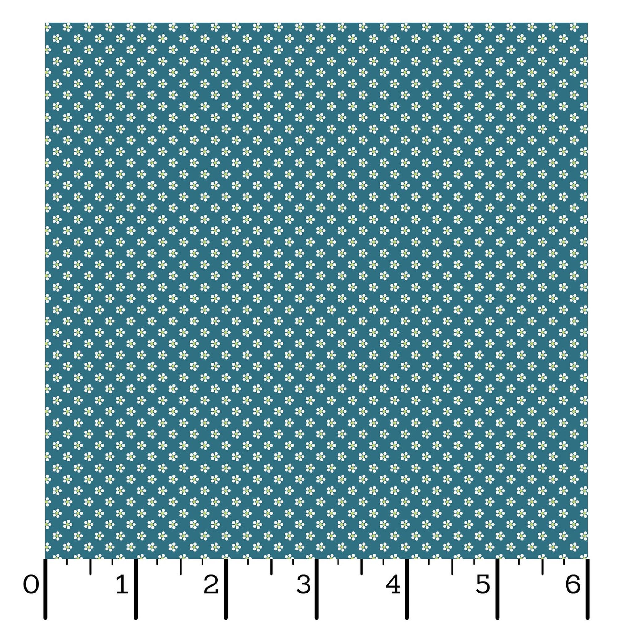 Home Sweet Harvest - Flowers Teal