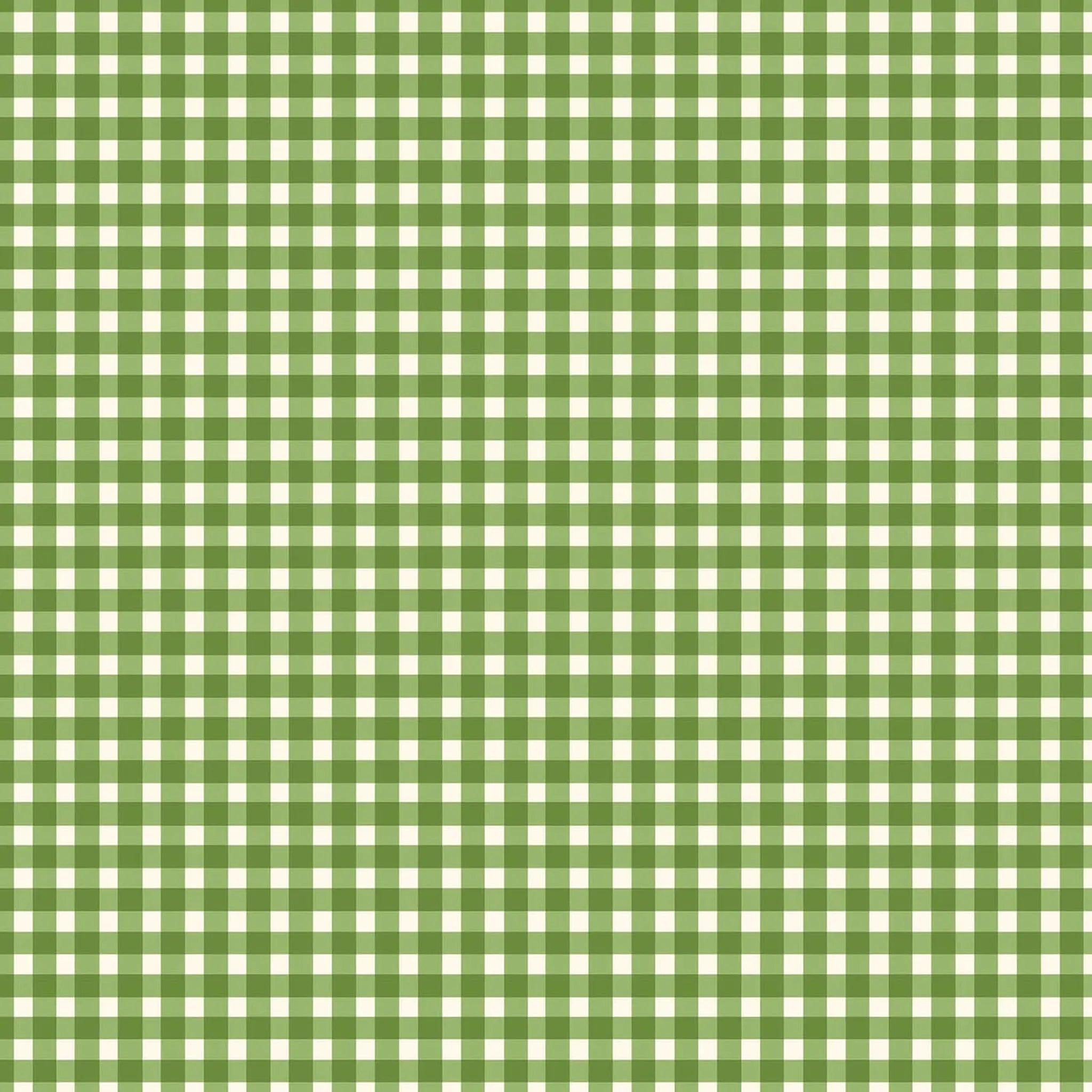 Gingham - Spring Green