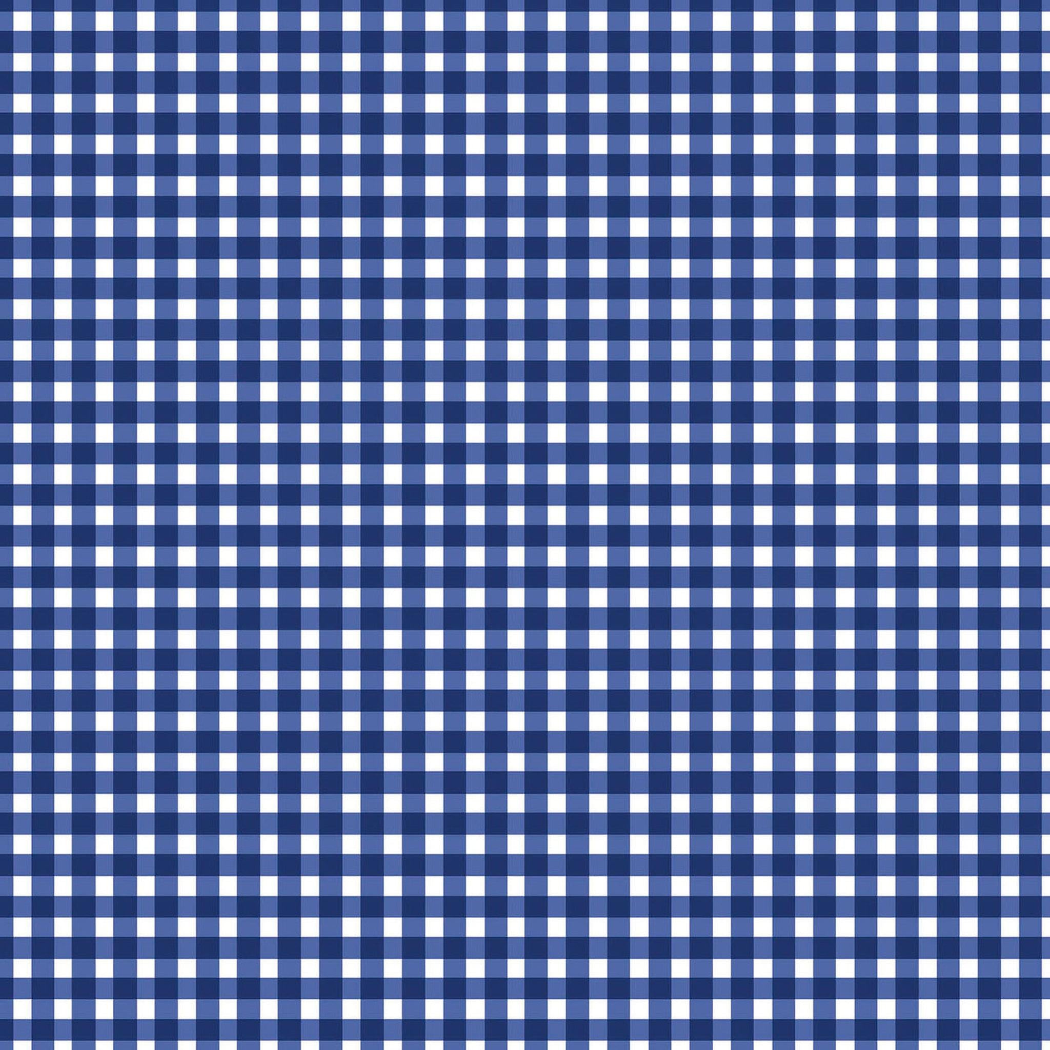 Gingham - Navy