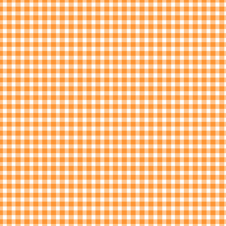 Gingham - Orange
