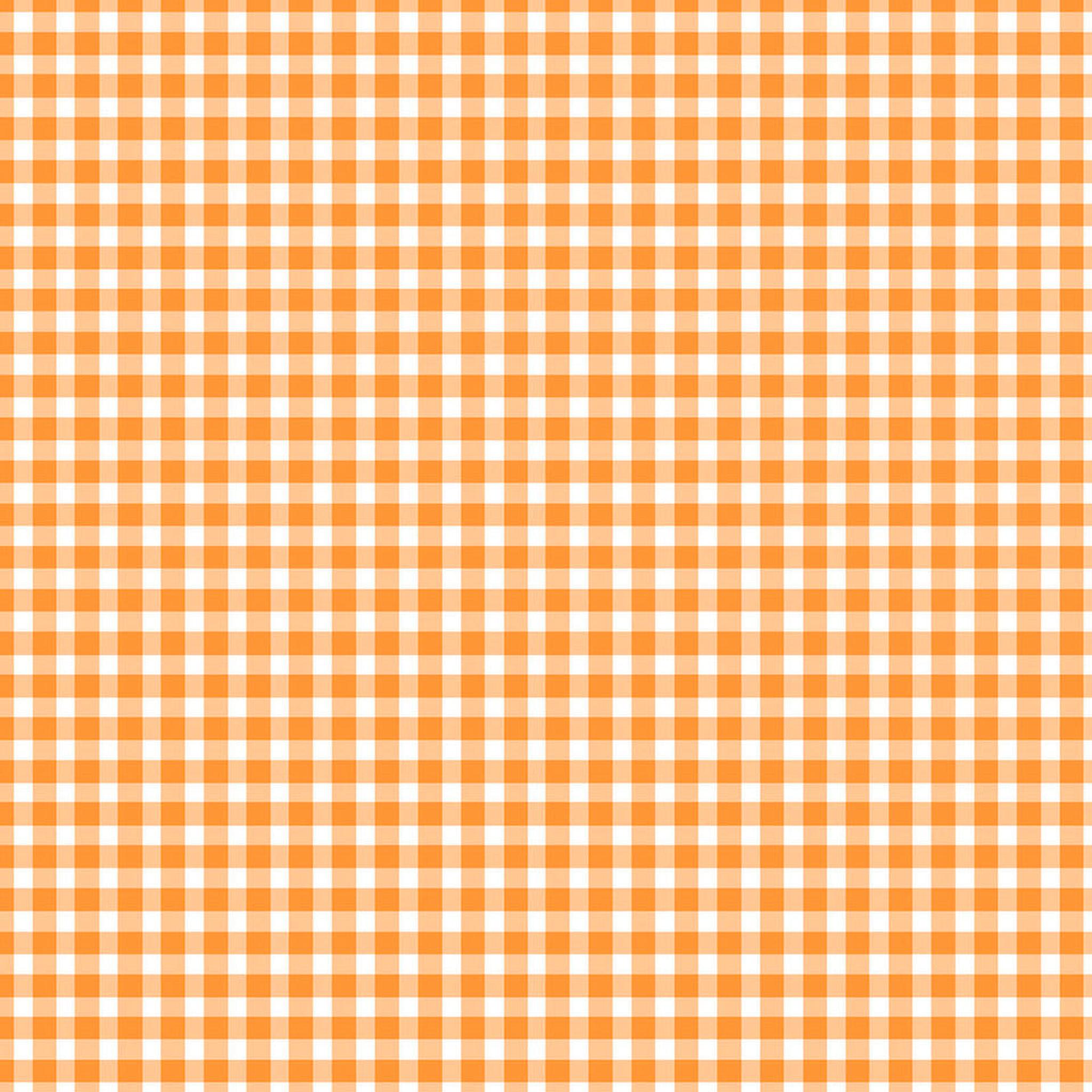 Gingham - Orange