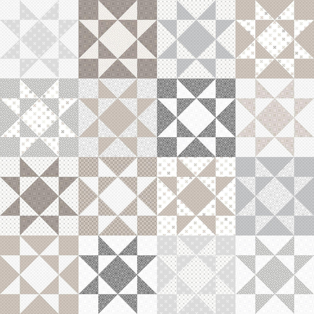 Colorblock Party Neutrals 108" Wide - Twinkle - White