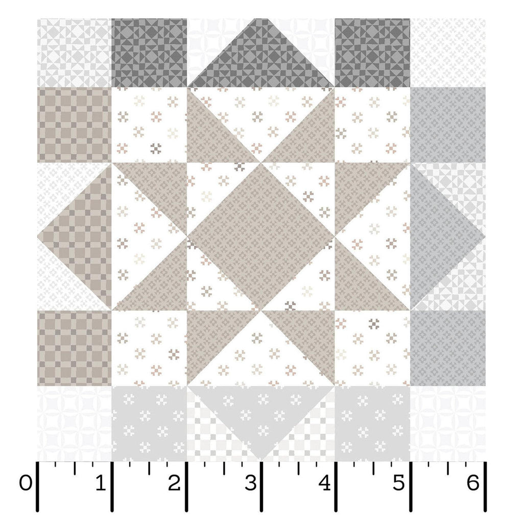 Colorblock Party Neutrals 108" Wide - Twinkle - White