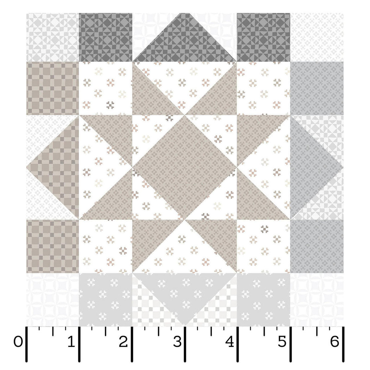 Colorblock Party Neutrals 108" Wide - Twinkle - White