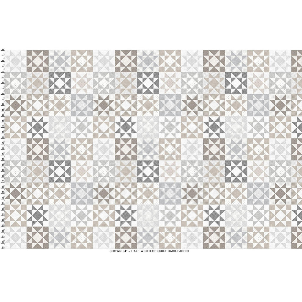 Colorblock Party Neutrals 108" Wide - Twinkle - White