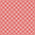 Colorblock Party 108" Wide - Breezeway - Red/White