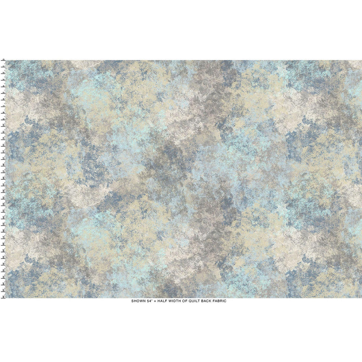 Harmony Texture 108" Wide - Soft Tan/Pale Blue/White