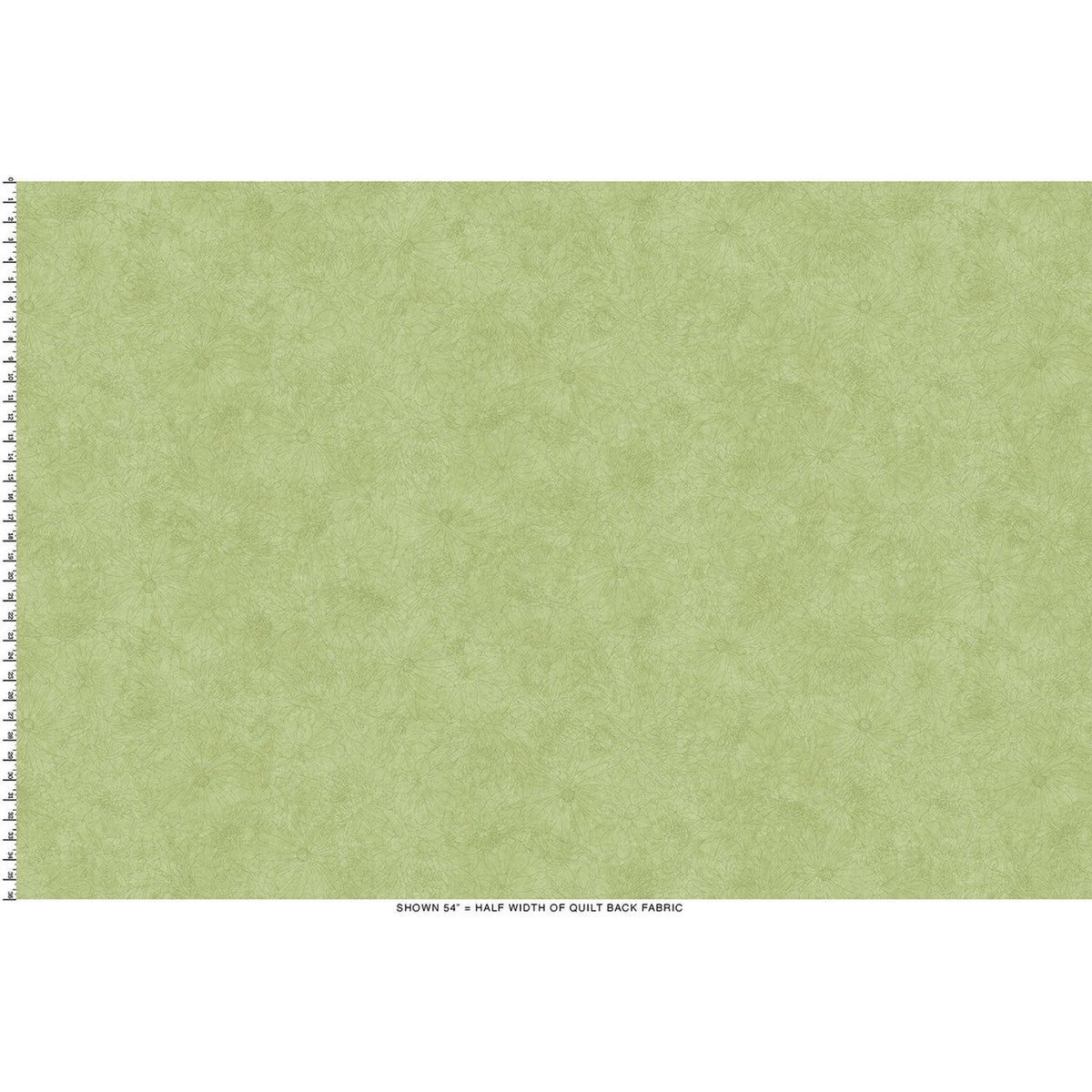 Fine Line Floral 108" Wide - Green