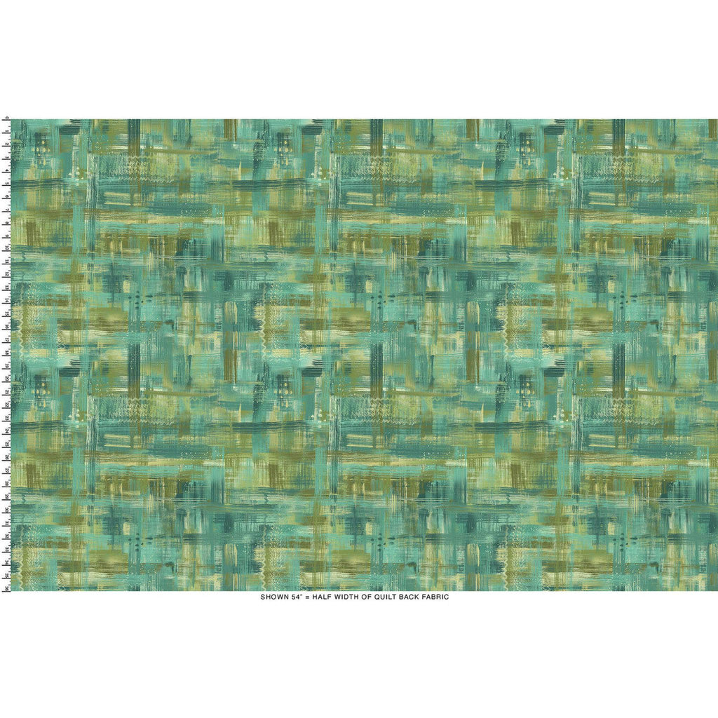 Colorfield 108" Wide - Forest/Teal