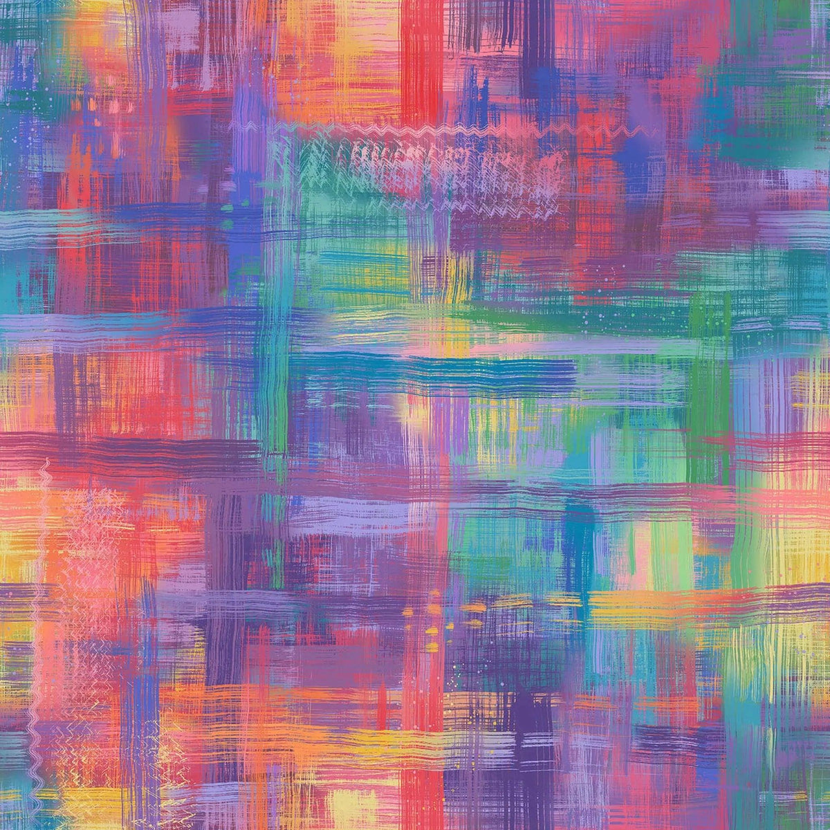 Colorfield 108" Wide - Rainbow/Multi