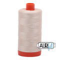 Aurifil Cotton Thread Solid 50wt 1422yds Light Beige A1050-2310
