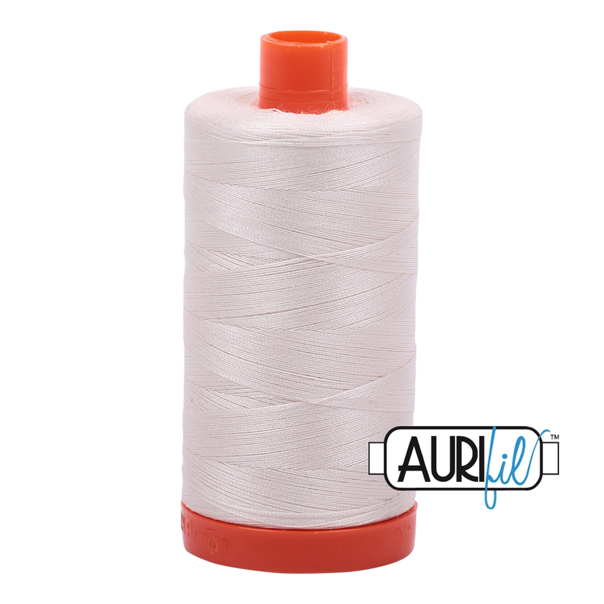Aurifil Cotton Thread Solid 50wt 1422yds Muslin A1050-2311