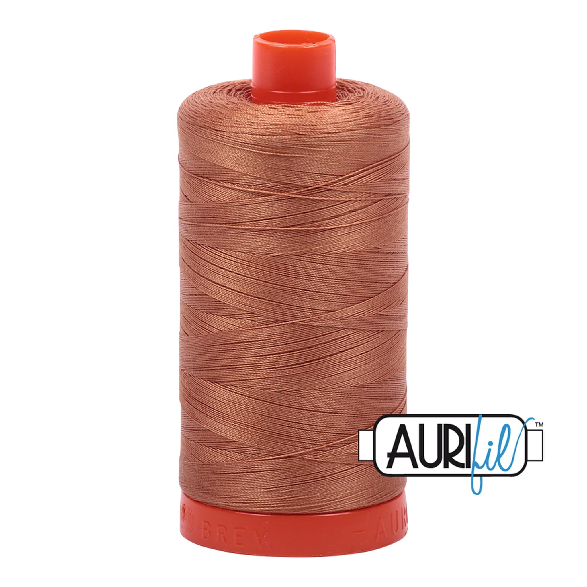 Aurifil Cotton Thread Solid 50wt 1422yds Light Chestnut A1050-2330