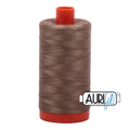 Aurifil Cotton Thread Solid 50wt 1422yds Sandstone A1050-2370