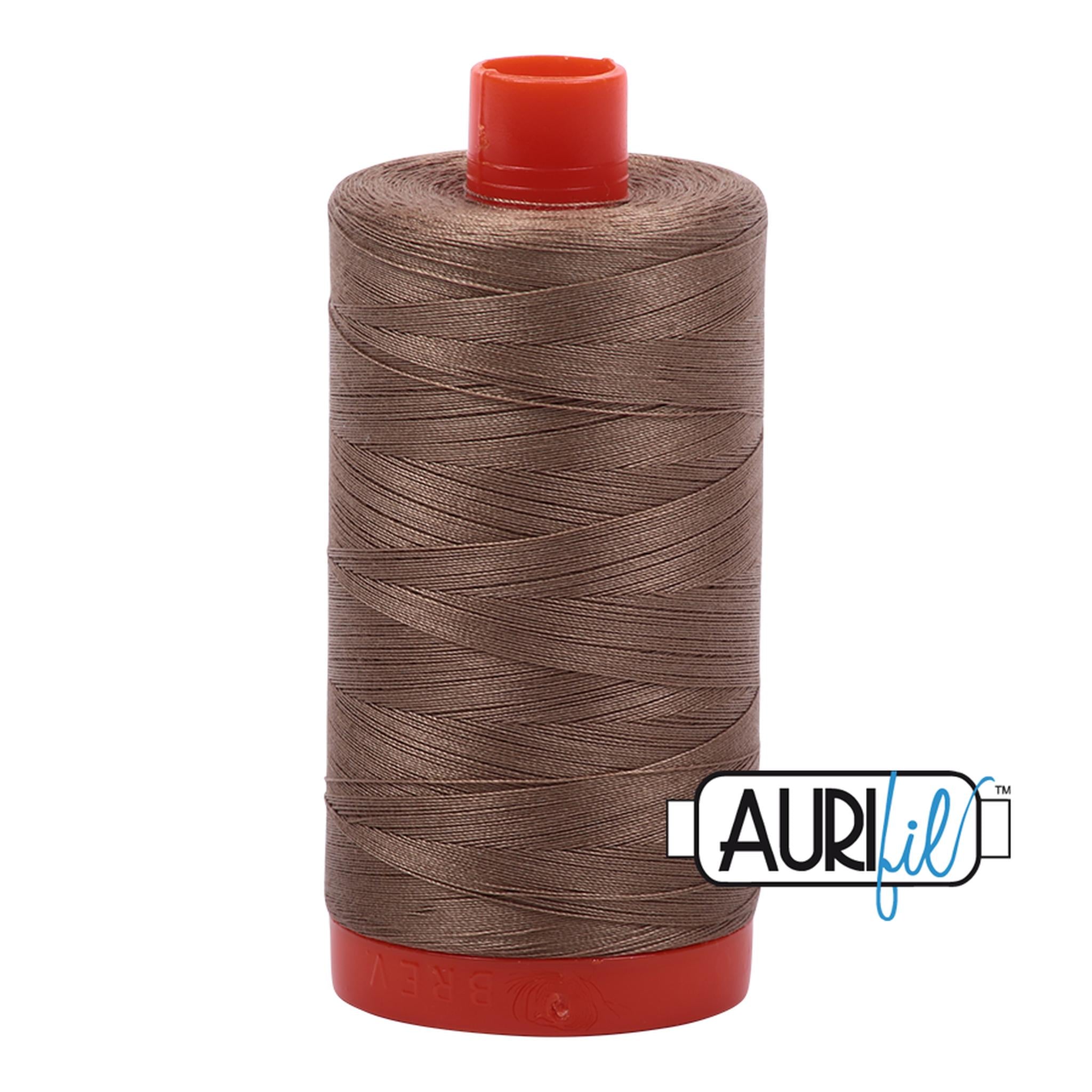 Aurifil Cotton Thread Solid 50wt 1422yds Sandstone A1050-2370