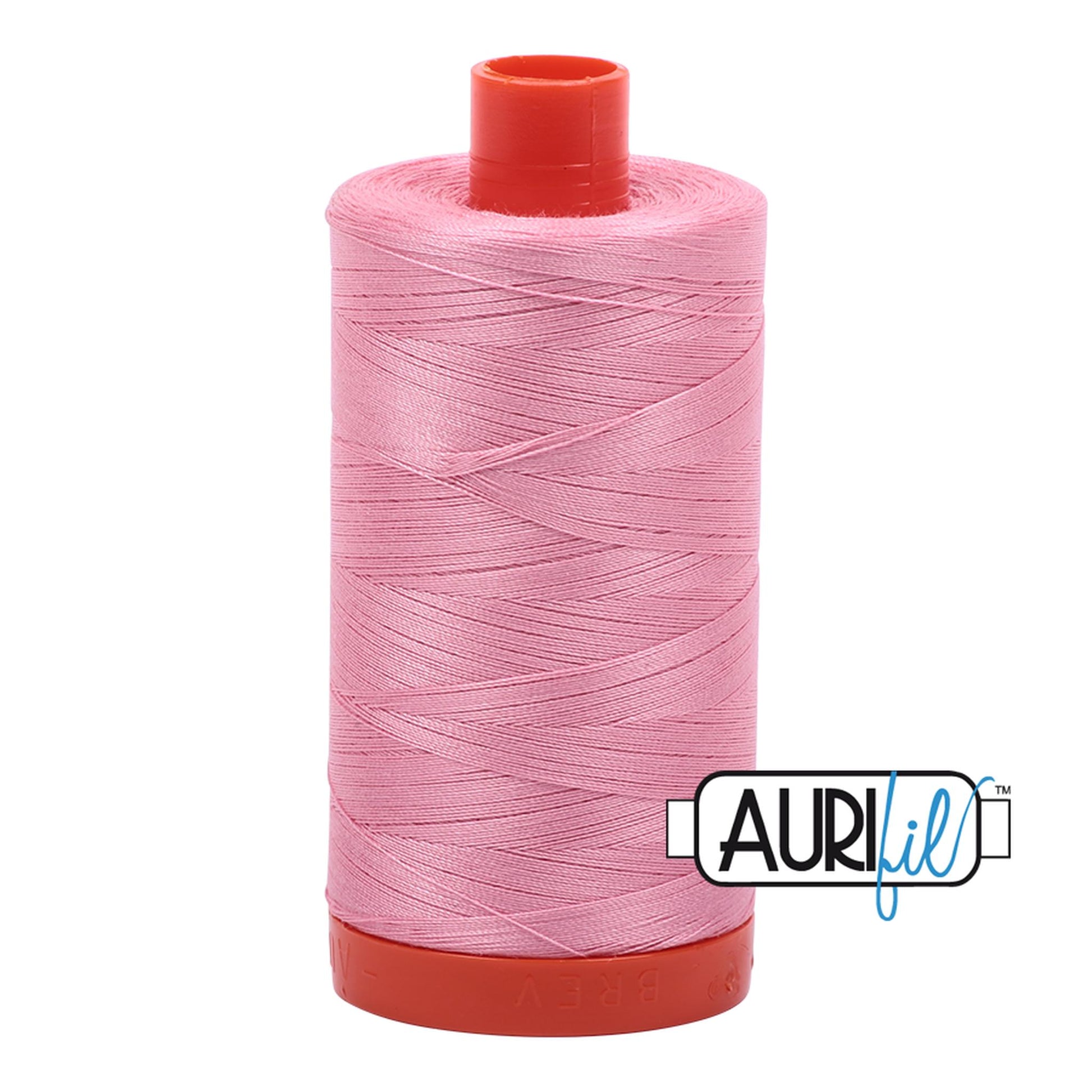 Aurifil Cotton Thread Solid 50wt 1422yds - Bright Pink A1050-2425