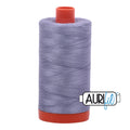 Aurifil Cotton Thread Solid 50wt 1422yds - Grey Violet A1050-2524