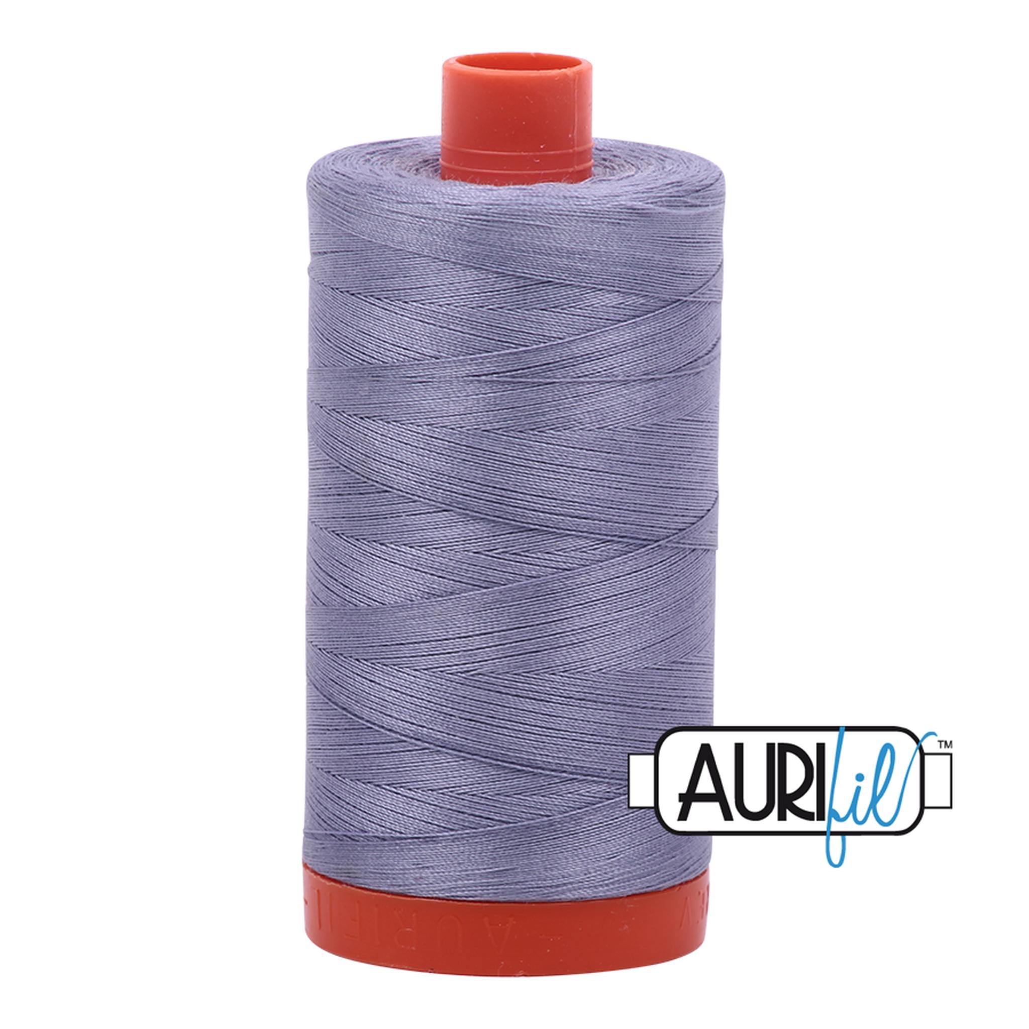 Aurifil Cotton Thread Solid 50wt 1422yds - Grey Violet A1050-2524