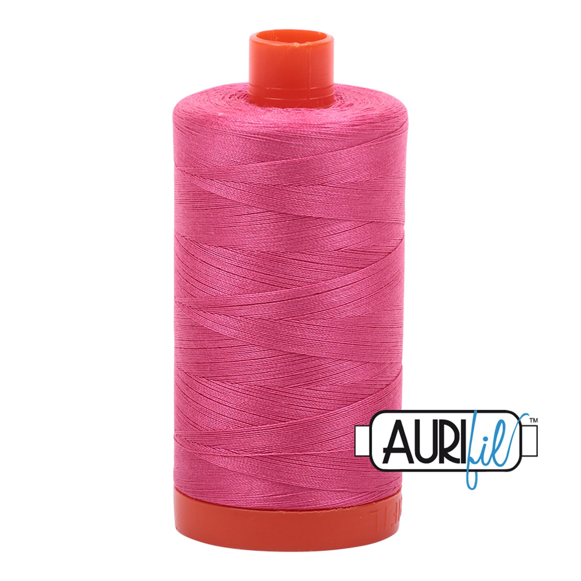 Aurifil Cotton Thread Solid 50wt 1422yds - Blossom Pink A1050-2530