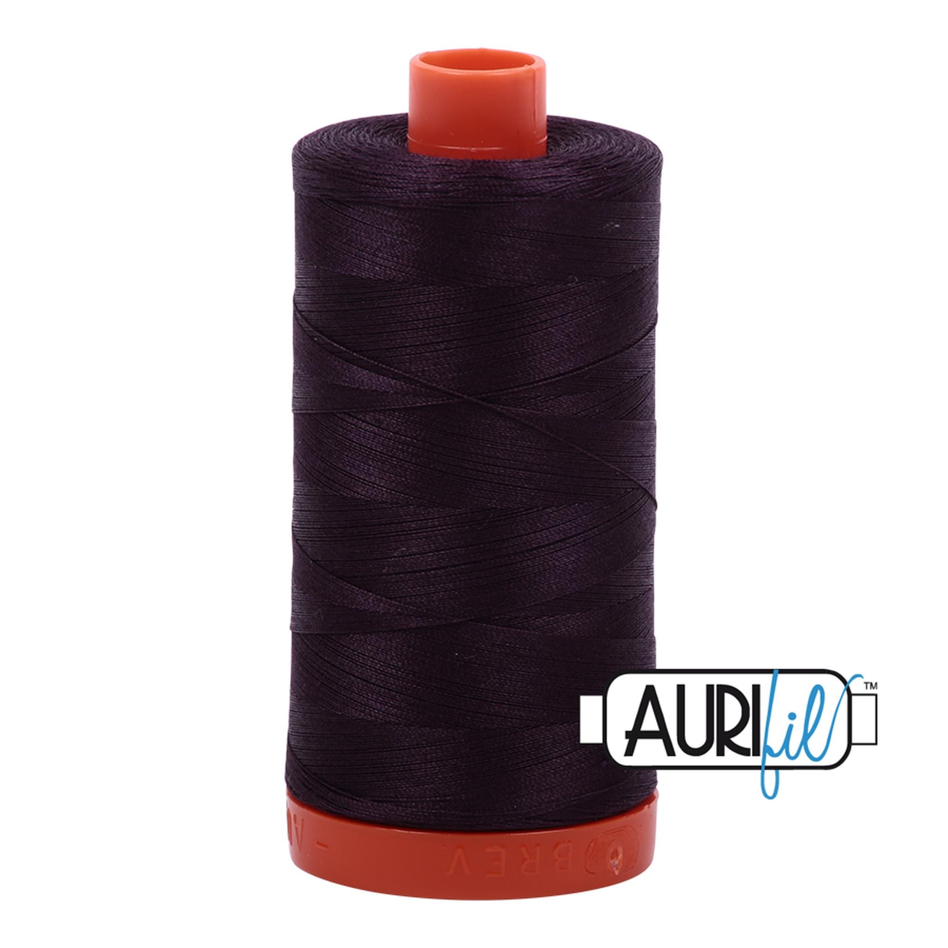 Aurifil Cotton Thread Solid 50wt 1422yds - Aubergine A1050-2570