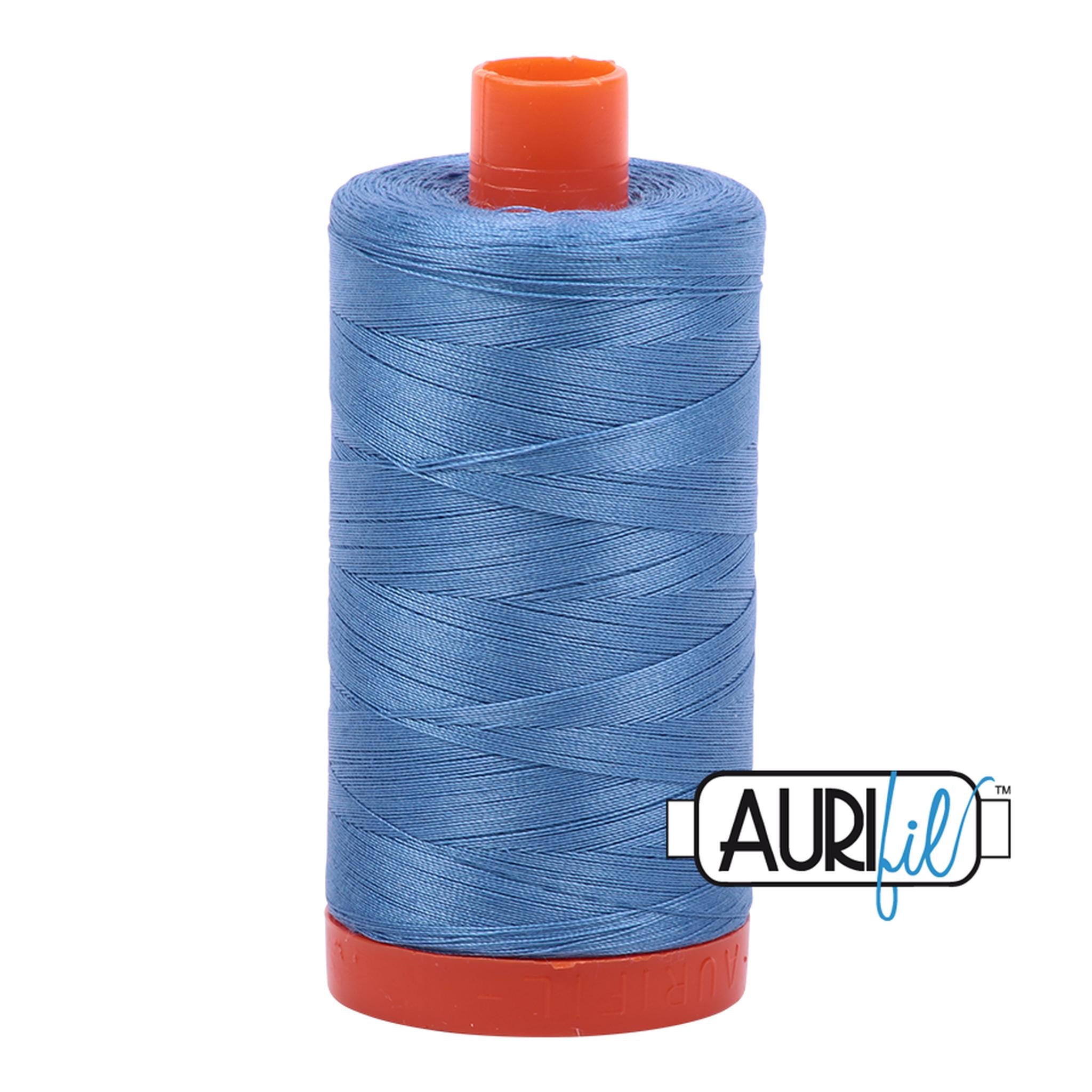 Aurifil Cotton Thread Solid 50wt 1422yds - Light Wedgewood A1050-2725