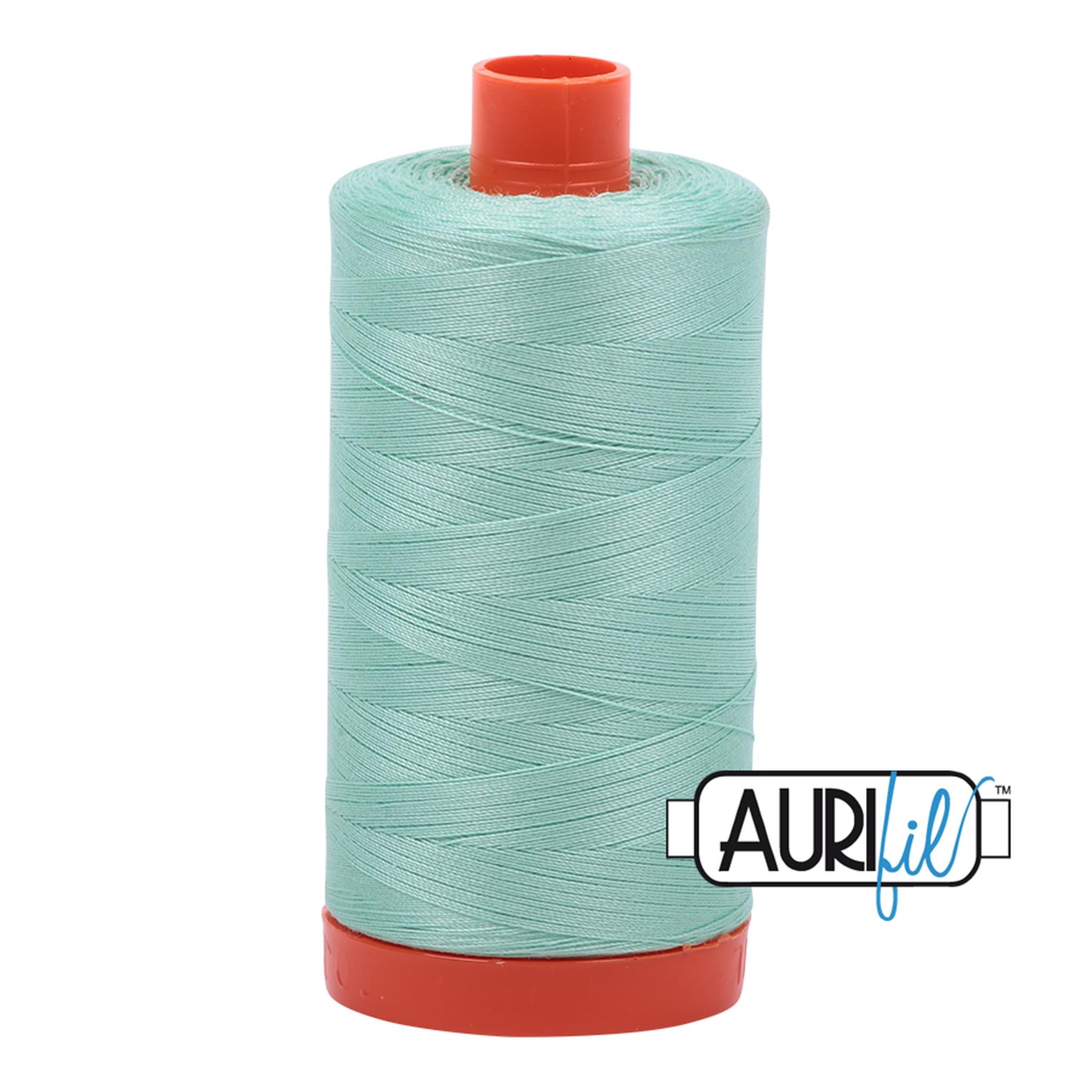 Aurifil Cotton Thread Solid 50wt 1422yds - Medium Mint A1050-2835