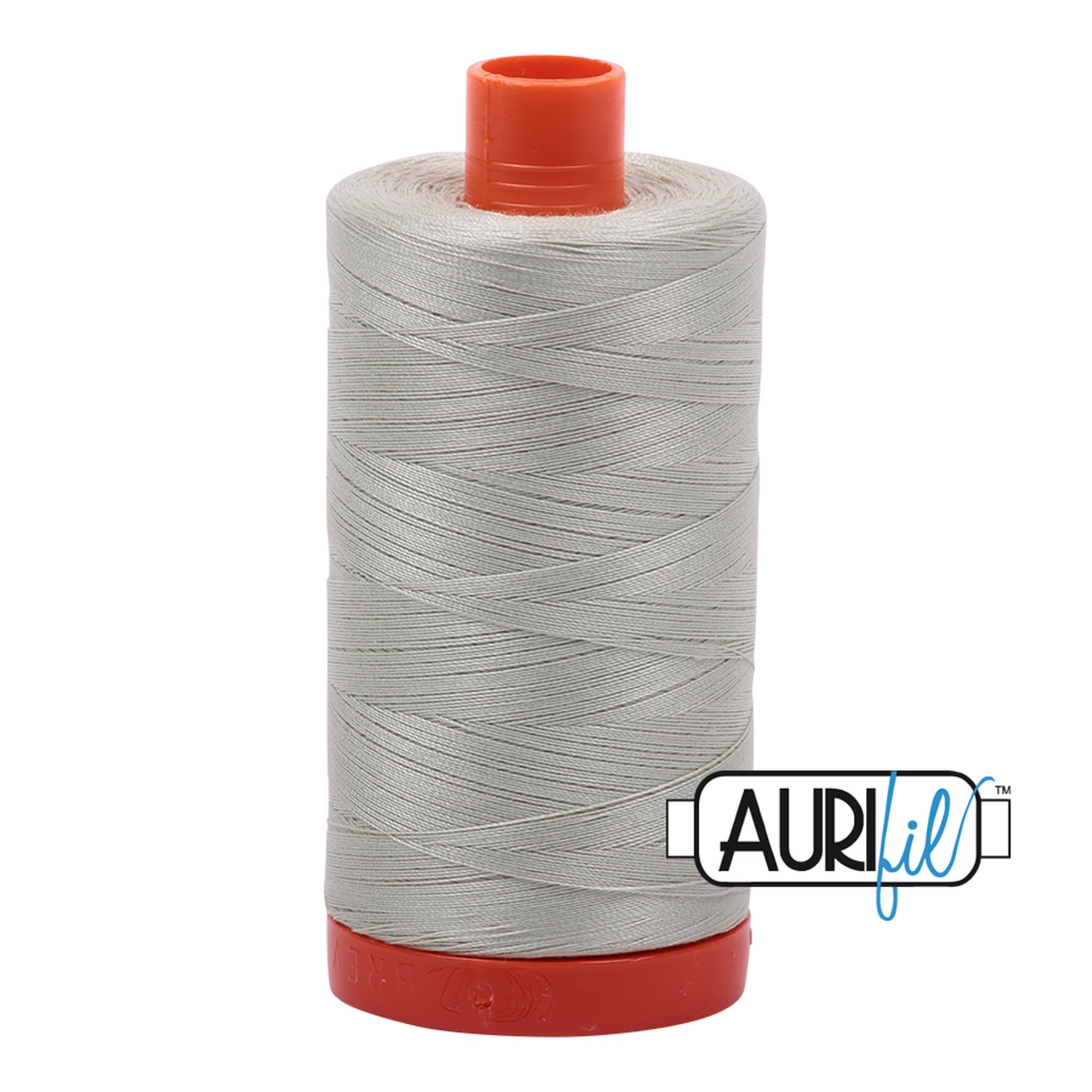 Aurifil Cotton Thread Solid 50wt 1422yds - Light Grey Green A1050-2843