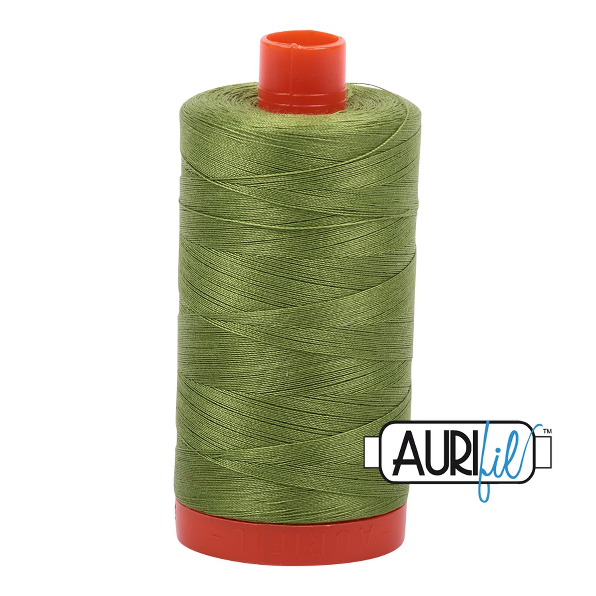 Aurifil Cotton Thread Solid 50wt 1422yds - Fern Green A1050-2888