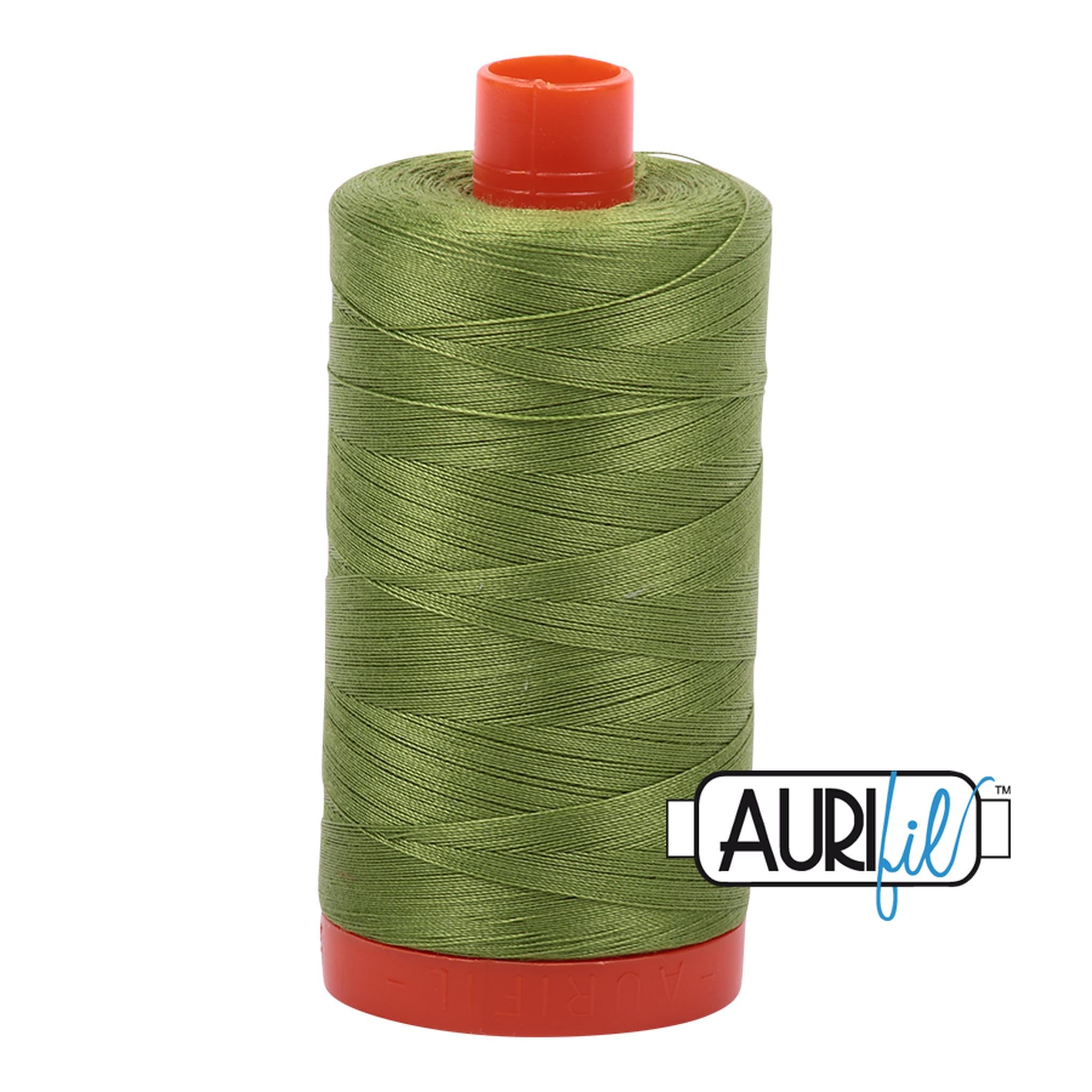 Aurifil Cotton Thread Solid 50wt 1422yds - Fern Green A1050-2888