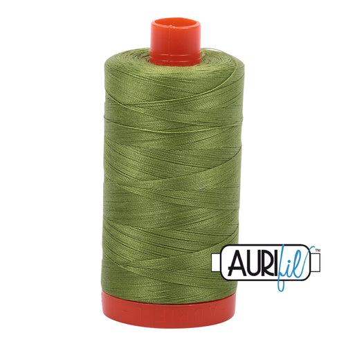 Aurifil Cotton Thread Solid 50wt 1422yds - Fern Green A1050-2888