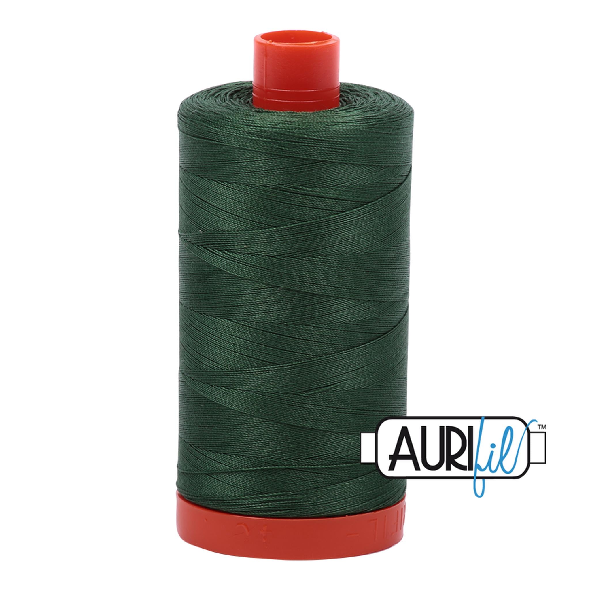 Aurifil Cotton Thread Solid 50wt 1422yds Pine A1050-2892