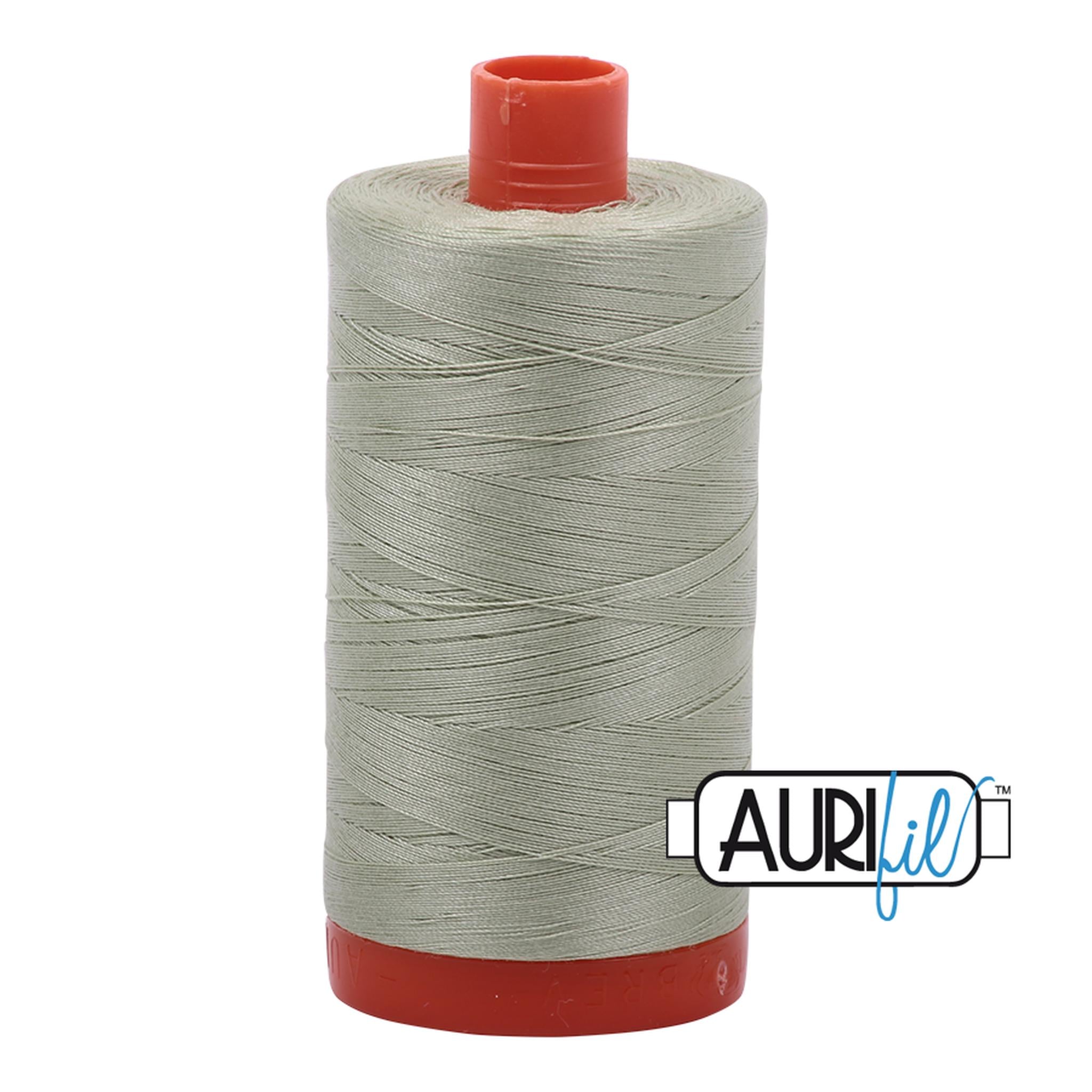 Aurifil Cotton Thread Solid 50wt 1422yds Spearmint A1050-2908