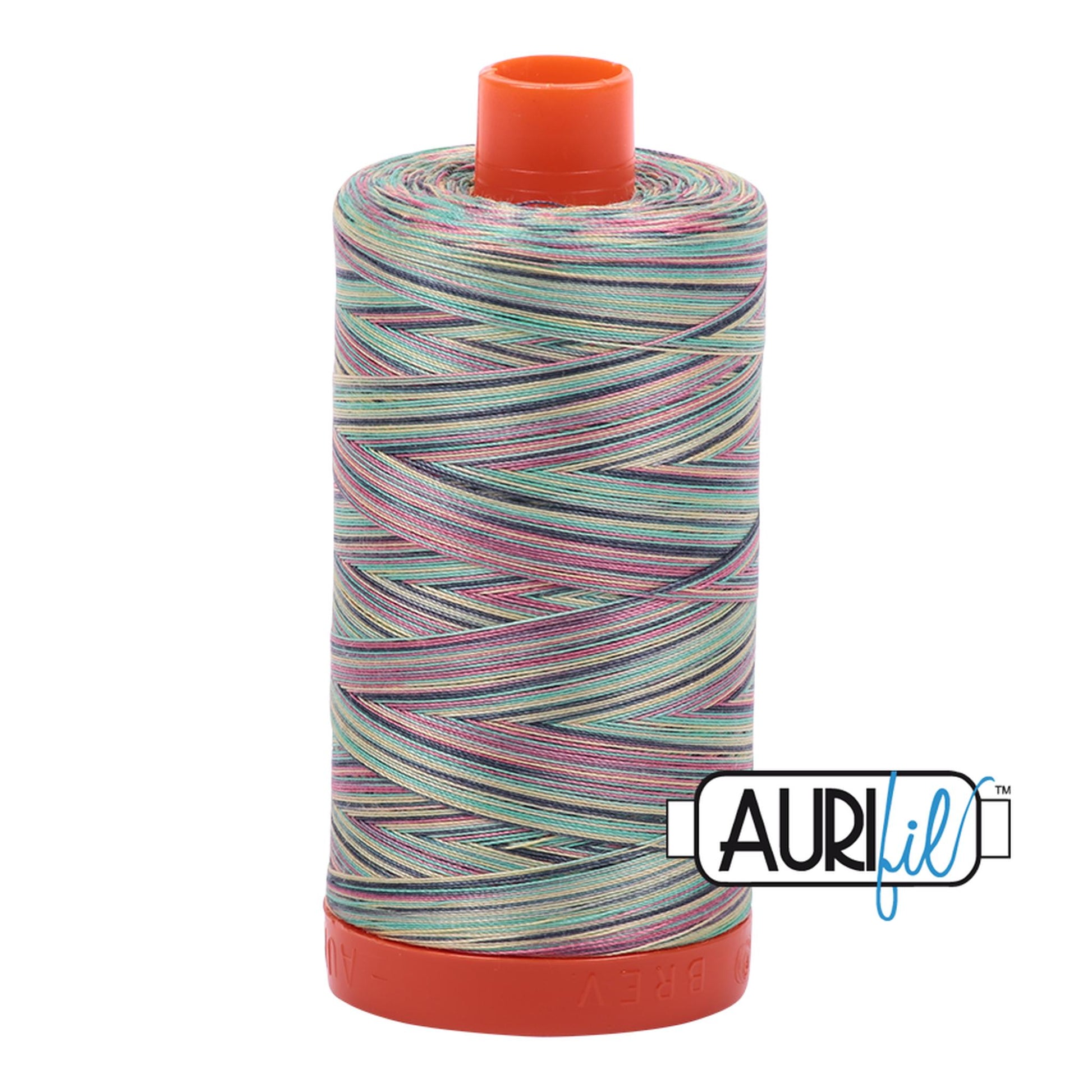 Aurifil Cotton Thread 50wt 1422yds Marrakesh Variegated A1150-3817