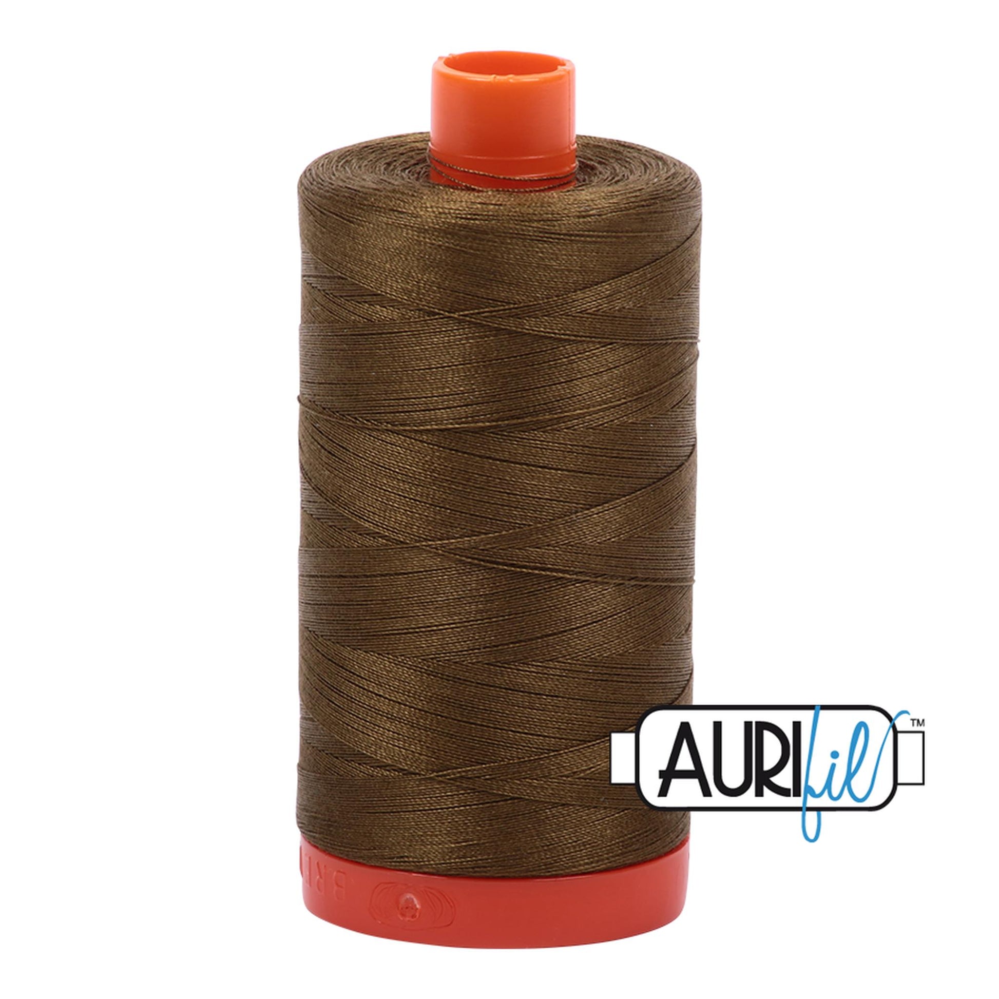 Aurifil Cotton Thread Solid 50wt 1422yds - Dark Olive A1050-4173