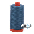 Aurifil Cotton Thread Solid 50wt 1422yds Smoke Blue A1050-4644