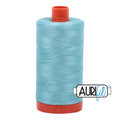 Aurifil Cotton Thread Solid 50wt 1422yds Turqouise A1050-5006