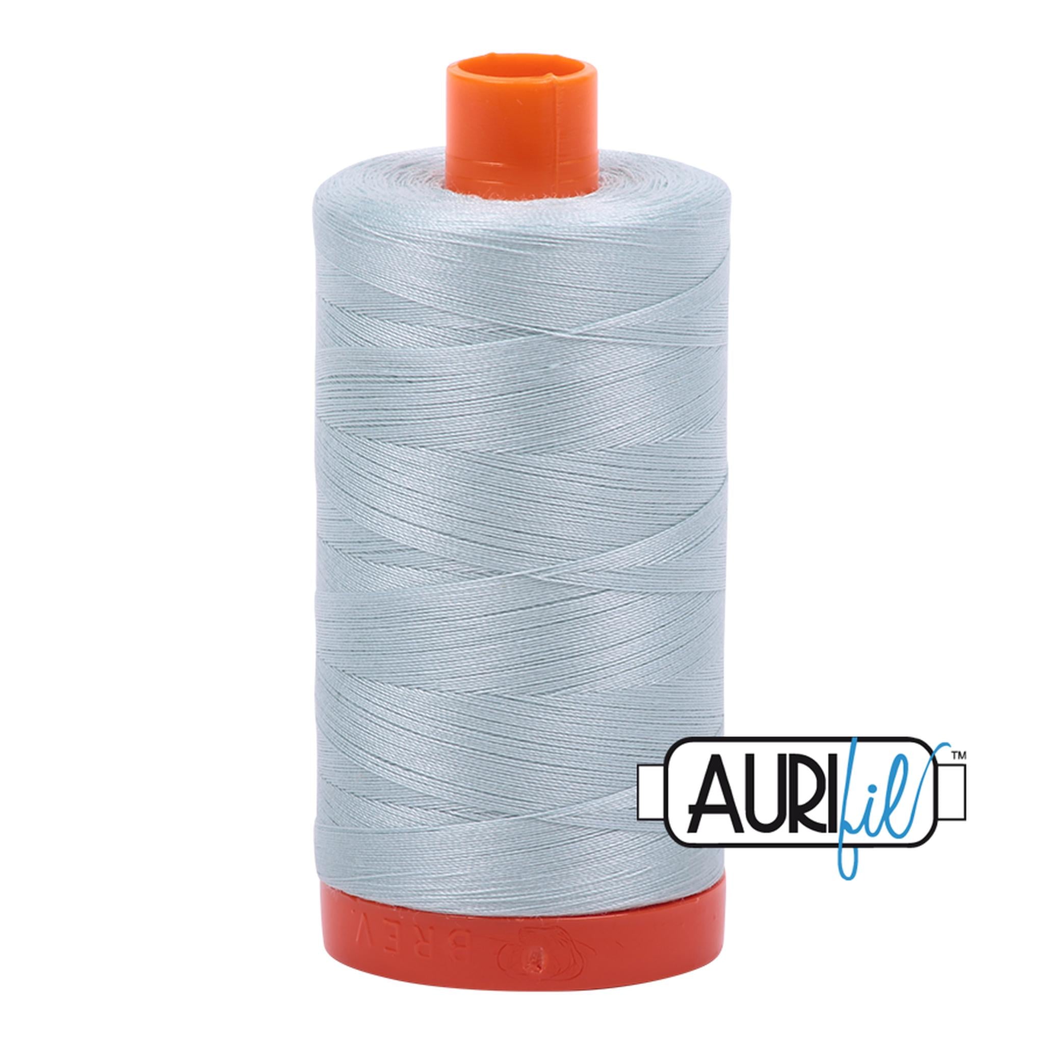 Aurifil Cotton Thread Solid 50wt 1422yds - Light Grey Blue A1050-5007