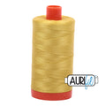 Aurifil Cotton Thread Solid 50wt 1422yds - Gold Yellow A1050-5015