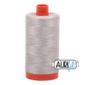 Aurifil Cotton Thread Solid 50wt 1422yds - Moondust A1050-6725