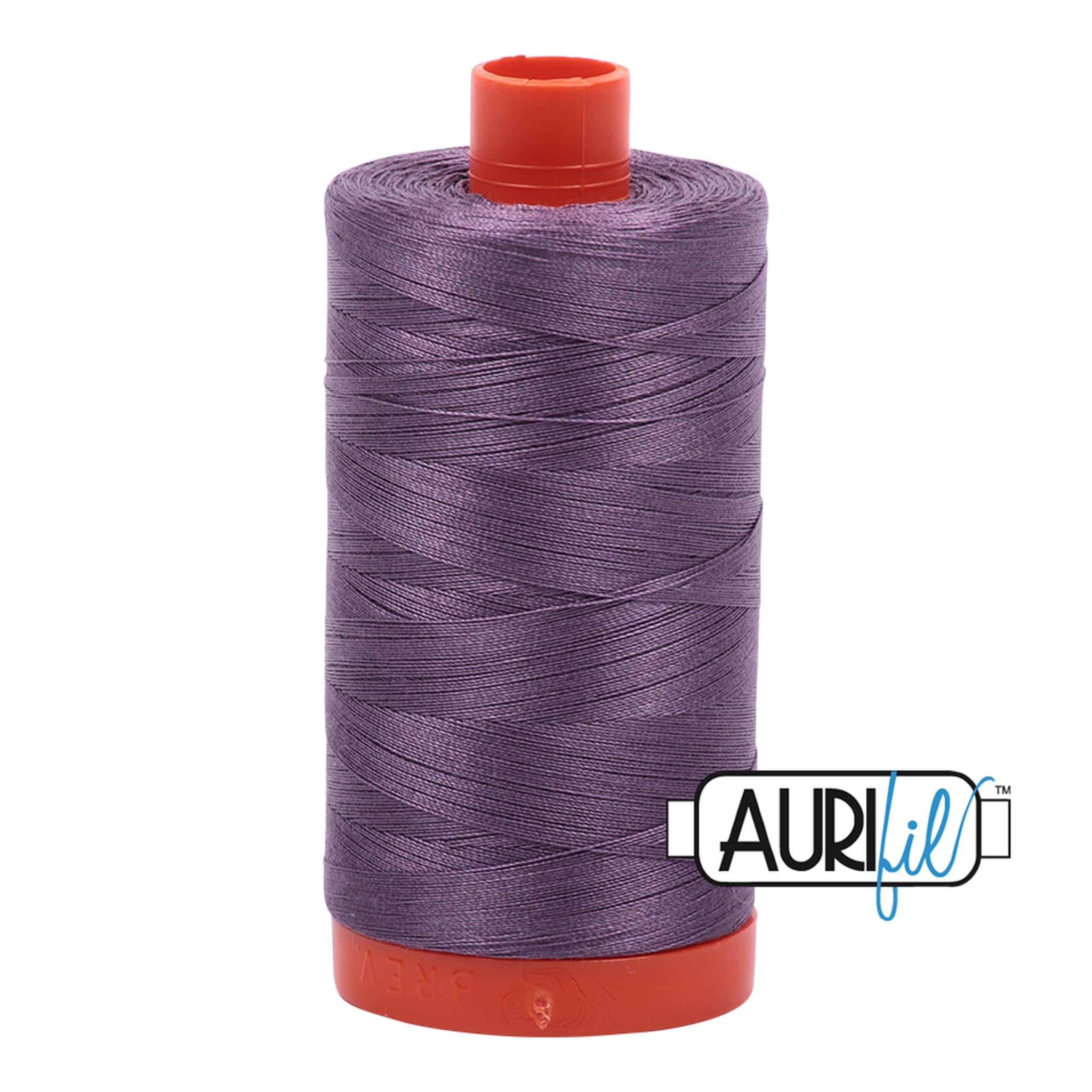 Aurifil Cotton Thread Solid 50wt 1422yds Plumtastic A1050-6735