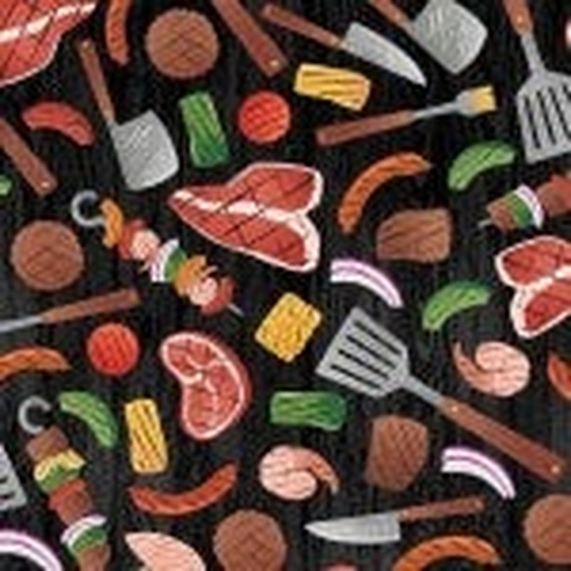 MM Chill and Grill BBQ Party - Black